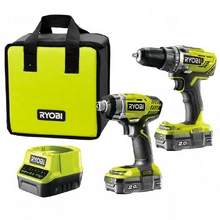 Image Аккумуляторный набор инструментов RYOBI R18DDID-220S