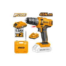 Аккумуляторный шуруповерт INGCO CDLI20028 Image Аккумуляторный шуруповерт INGCO CDLI20028