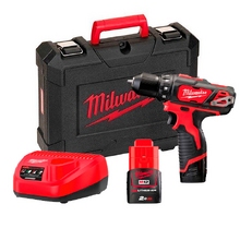 Image Аккумуляторный шуруповерт Milwaukee M12 BDD-202C
