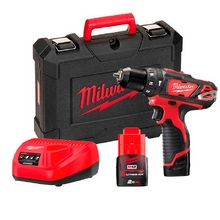 Аккумуляторный шуруповерт Milwaukee M12 BPD-202C Image Аккумуляторный шуруповерт Milwaukee M12 BPD-202C