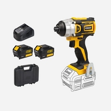Image Mașină de înșurubat cu impact 1/4″Hex RTRMAX RTX2022 (set 2x4Ah)