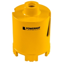 Image Алмазная сегментная корончатая пила для коробок Powermat PM-DWK-68x95M14M