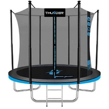 Image Trambulina Prime 185 cm, plasă interioară, albastră