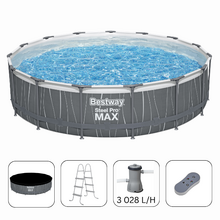 Image Bestway Бассейн STEEL PRO MAX 457х107 см, 14970л, металлический каркас, подсветка