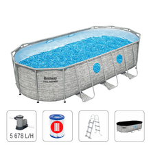 Image Bestway Piscină STEEL PRO MAX Oval 549х274х122 cm, 13430L, cadru metalic