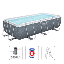 Image Bestway Piscină STEEL PRO MAX Rectangular 404x201x100 cm, 6478L, cadru metalic