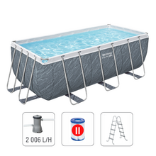 Image Bestway Piscină STEEL PRO MAX Rectangular 412x201x122 cm, 8124L, cadru metalic