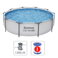 Image Bestway Бассейн STEEL PRO MAX Round 305×76 см, 4678Л, металлический каркас