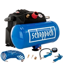 Безмасляный компрессор Scheppach HC06 6L Image Безмасляный компрессор Scheppach HC06 6L
