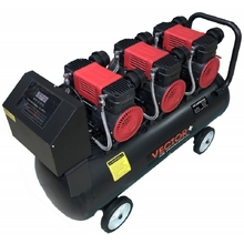 Безмасляный компрессор Vector 1520Wx3 90L Image Безмасляный компрессор Vector 1520Wx3 90L