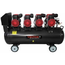 Compresor fara ulei Vector 1520Wx4 120L Image Compresor fara ulei Vector 1520Wx4 120L