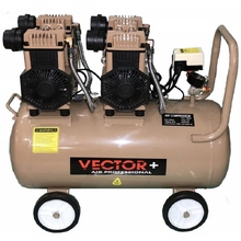 Безмасляный компрессор Vector 1600Wx2 70L Image Безмасляный компрессор Vector 1600Wx2 70L