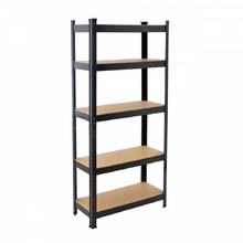 Image Raft Negru 70Wx30Dx150Hcm pentru depozitare din otel ROTOR