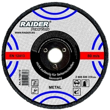 Диск для резки металла Raider 160117 125×1.6mm Image Диск для резки металла Raider 160117 125×1.6mm