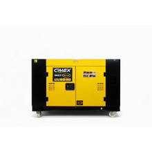 Image Дизель-генератор CIMEX SDG12-T мощностью 12 кВт, трехфазный/однофазный, бесшумный, с панелью АВР для автоматического запуска