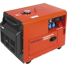 Image Generator de curent diesel 7kW, Kraft&Dele, model KD3241, 2x 220V, 1x 400V, cu ATS, dimensiuni 690x470x570mm