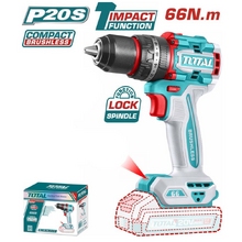 Image Masina gaurit/insurubat fara acumulator 20.0V Brushless Total TIDLI206681