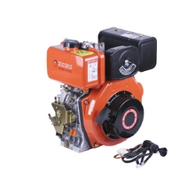 Image Motor diesel cu demaror electric 178FE TATA (cu iesire cu arbore conic) 6 CP.
