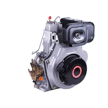 Image Двигатель дизельный с электростартером 188D ТАТА (с выходом вала под конус) 11 л.с.