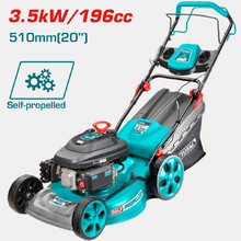 Image Газонокосилка бензиновая 510мм 4.8л.с. Total TGT196202