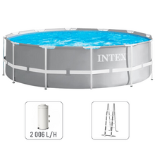 Image INTEX Piscină PRISM FRAME PREMIUM 366х99сm, 8592L cadru metalic, cu pompă de filtrare