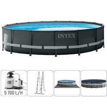 Image INTEX Бассейн ULTRA XTR FRAME 488x122cм, 19156Л, металлический каркас,с фильтрующим насосом