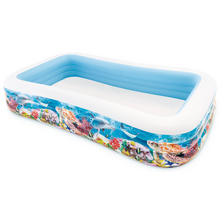 Image INTEX Piscină gonflabilă pentru copii „Recif tropical” 305х183х56 cm, 1050 L, 6+