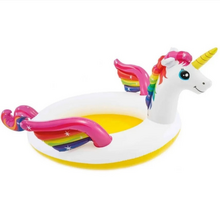 Image INTEX Piscină gonflabilă pentru copii “Unicorn fermecat” 272x193x104 cm, 335 L, 2+