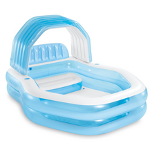 Image INTEX Piscină gonflabilă pentru familie cu baldachin 229x191x135 cm, 530 L, 3+