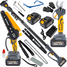Image КОМПЛЕКТ АККУМУЛЯТОРА (ПИЛА | СЕКТОР + РУКОЯТКА) Powermat PM-PSWA-21V-3M