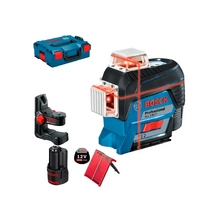 Image Nivelă cu laser Bosch GLL 3-80 C roșu 30 - 120 m 6 V IP54
