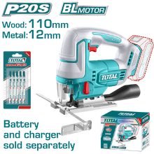 Image Fierastrau vertical fara acumulator 20.0V Total TJSLI1008