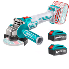 Image Polizor unghiular cu doua acumulatoare 115mm 20,0V 4,0Ah Total Brushless TAGLI211542