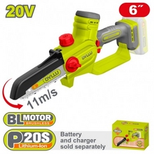 Image Mini ferestrău cu lanț compatibil cu acumulator 6