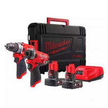 Image Set scule electrice cu acumulator Milwaukee M12 FPP2A-602X