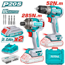 Image Set scule electrice cu acumulator Total TCKLI20272