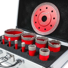 Image Set carote diamantate uscate M14 Ø6-68mm + Disc Raider 157866