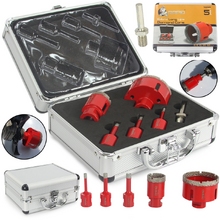 Набор алмазных коронок Rapid M22595 Image Набор алмазных коронок Rapid M22595