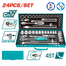 Image Набор головок Total THT121242 24шт.