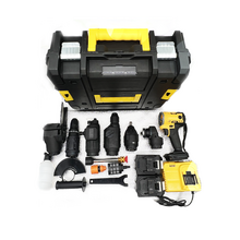 Набор из 6 инструментов с аккумулятором 20В/5Ач DW6DYB HASS (HAKI) Image Набор из 6 инструментов с аккумулятором 20В/5Ач DW6DYB HASS (HAKI)