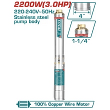 Image Pompa submersibila inox 2200W 180m Total TWP522001