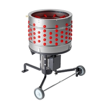 Image Перосъемная машина для птицы Des Champs EU PRO B (диаметр 50 см) Красный палец