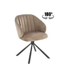 Image Scaun rotativ K533 metal/tesatura Bej