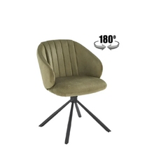 Image Поворотный стул K533 металл/ткань Зелёный