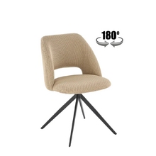 Image Scaun rotativ K546 metal/tesatura Bej