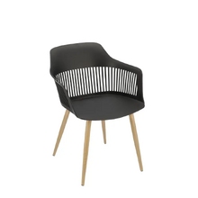 Image Scaun CORNIDO plastic negru SD-271067