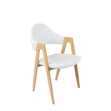 Image Scaun K247 (stejar/alb)