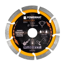 Image Сегментированный алмазный диск 125 мм Powermat PM-TDCS-1253T