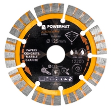Image Disc diamantat segment 125mm Powermat PM-TDCS-1255T 
