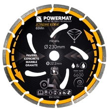 Image Disc diamantat segment 230mm Powermat PM-TDCS-2302T 